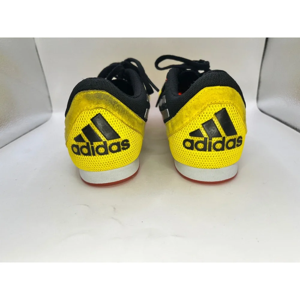 Adidas Adizero Track and Field Mens 10 Yellow Black‎ Running Shoes No Spikes